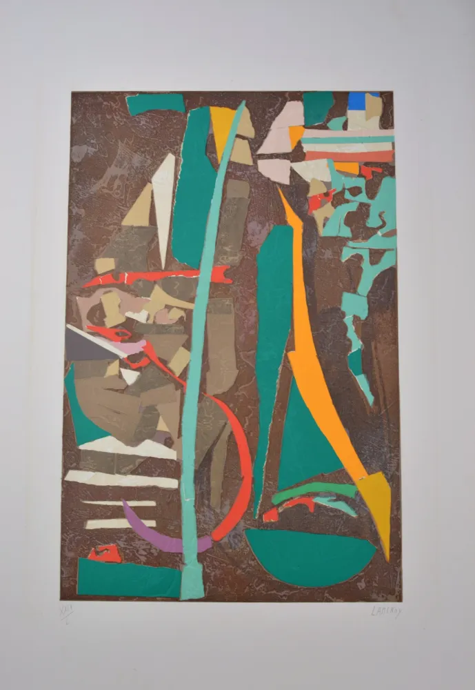 リトグラフ Lanskoy - Journal d'un fou