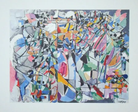 リトグラフ Lanskoy - Les heures, les jours et les années