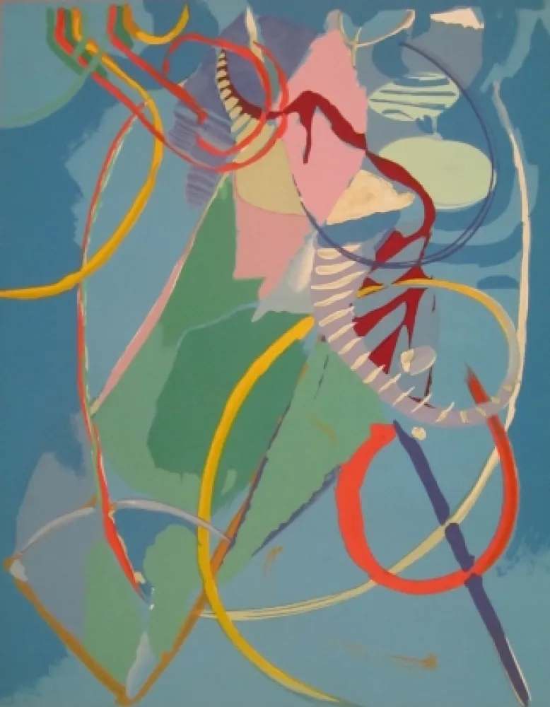 リトグラフ Lanskoy - Lithograph from the Génèse Portfolio