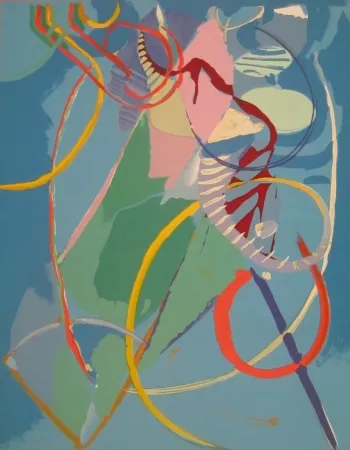 リトグラフ Lanskoy - Lithograph from the Génèse Portfolio