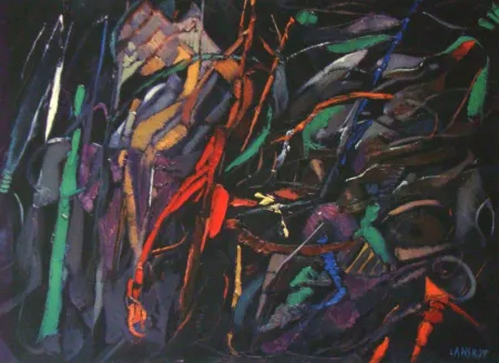 リトグラフ Lanskoy - Nostalgie vaincue