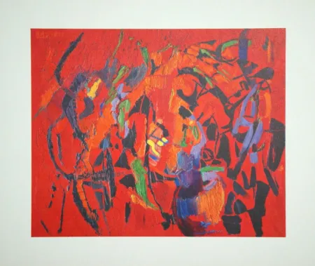 リトグラフ Lanskoy - Rupture poétique