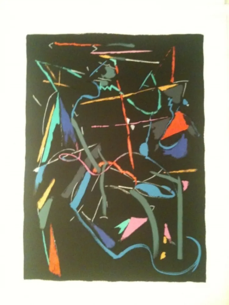 リトグラフ Lanskoy - Sans titre