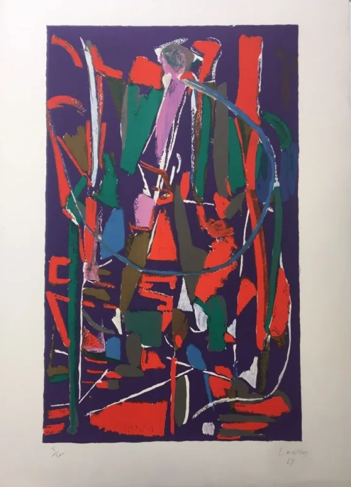 リトグラフ Lanskoy - Sans titre 