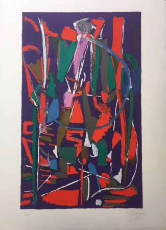 リトグラフ Lanskoy - Sans titre 