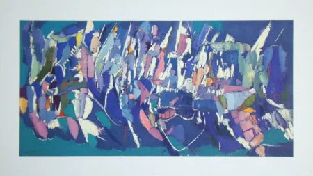 リトグラフ Lanskoy - Ville fantôme