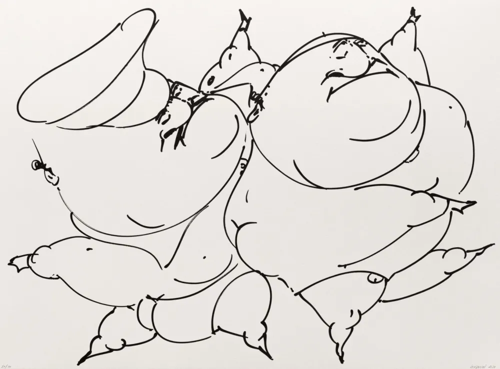 リトグラフ Lanzarini  - Coreografía