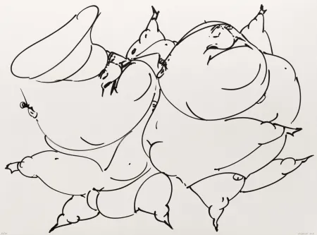 リトグラフ Lanzarini  - Coreografía