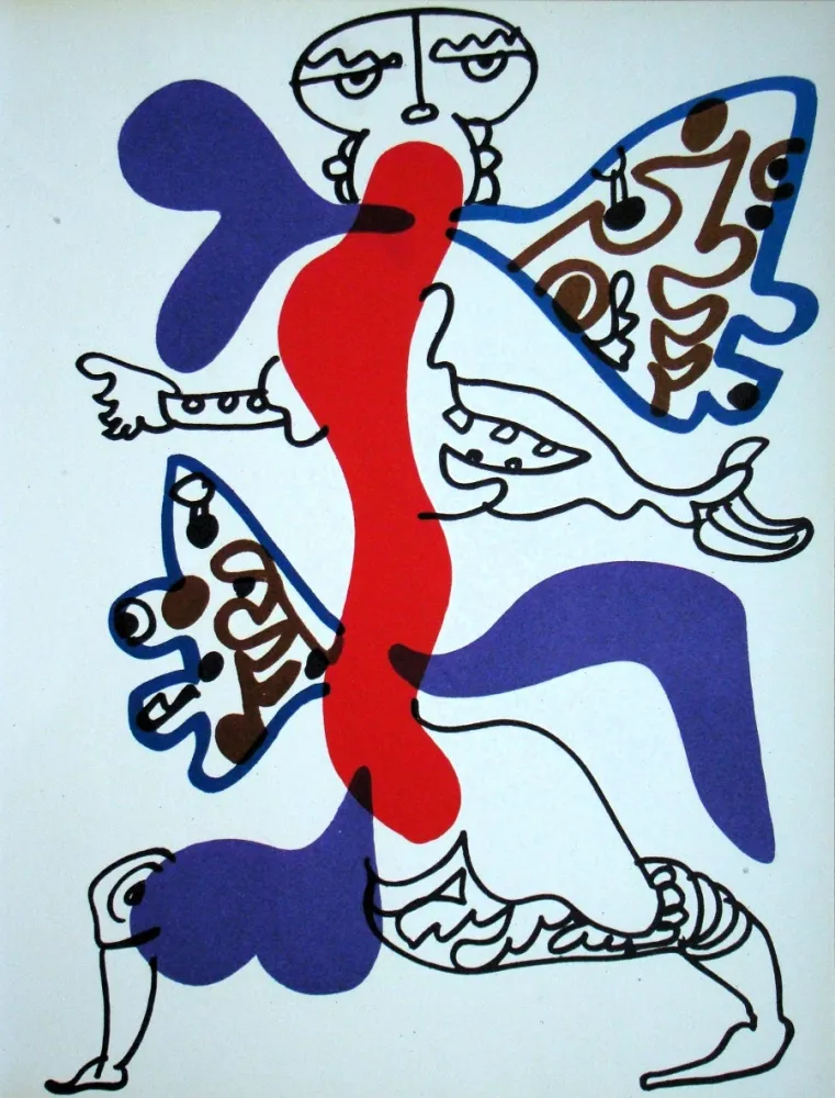 リトグラフ Lapicque - Apocalypse