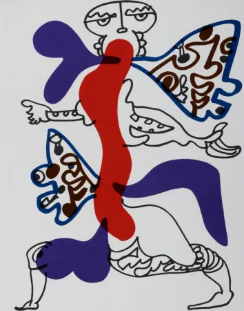 リトグラフ Lapicque - Apocalypse, 1974