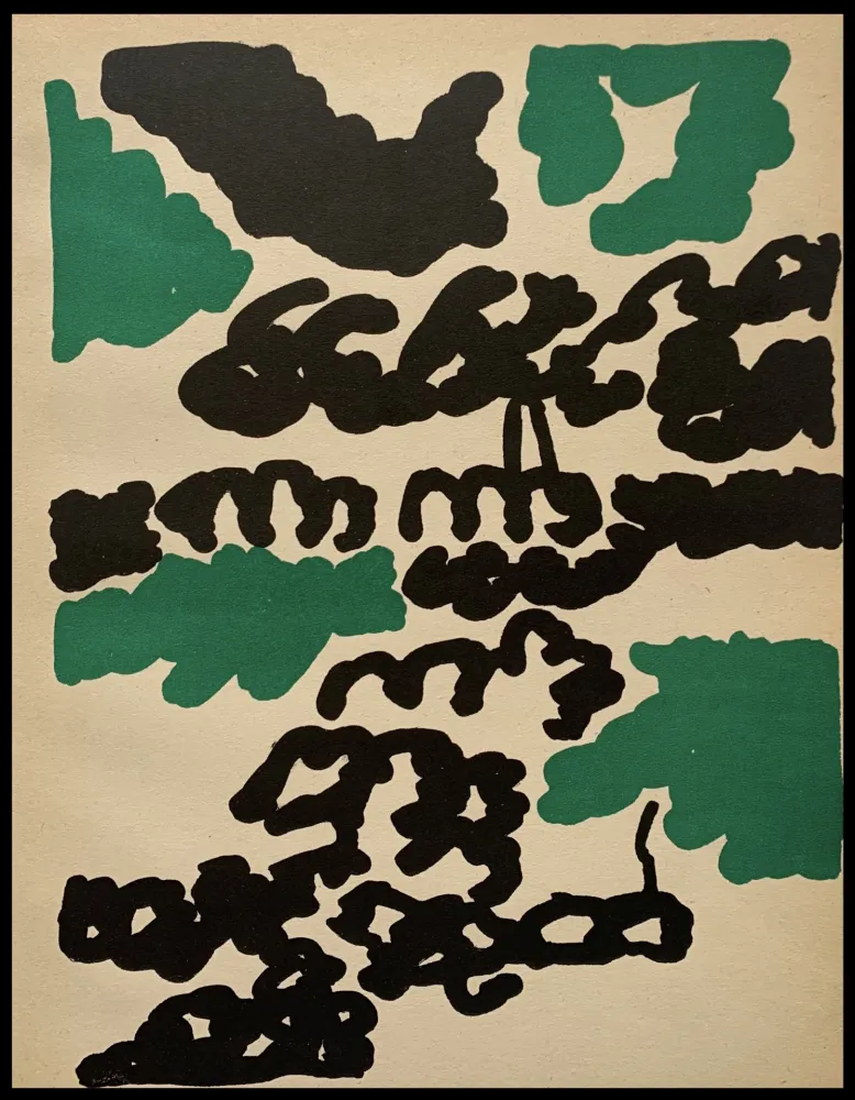 リトグラフ Lapicque - Composition 