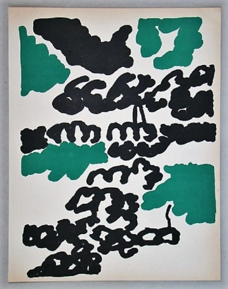 リトグラフ Lapicque - Composition pour XXe Siècle