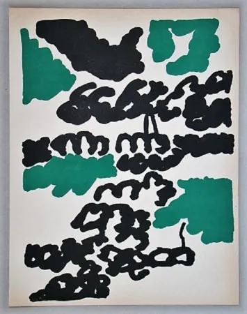 リトグラフ Lapicque - Composition pour XXe Siècle