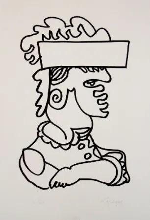 リトグラフ Lapicque - Iago