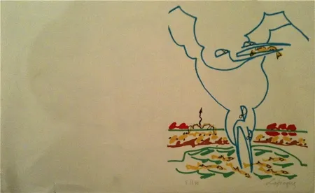 リトグラフ Lapicque - Sans titre