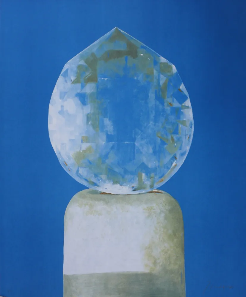 リトグラフ Larraz - Her best Friend