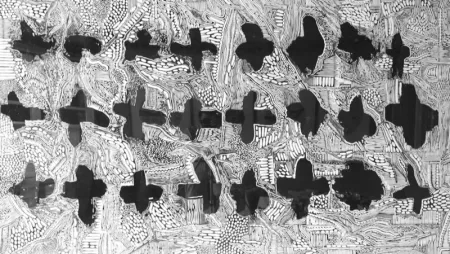 リノリウム彫版 Larrouturou - Signes