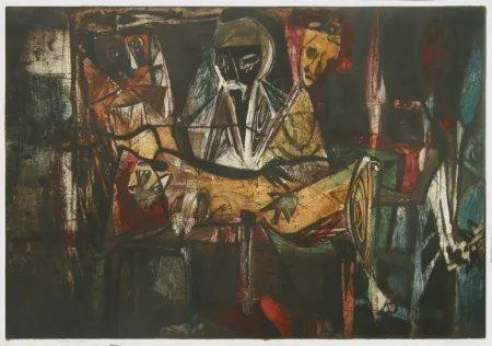 エッチング Lasansky - Pieta