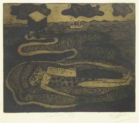 彫版 Lasansky - Suicidas