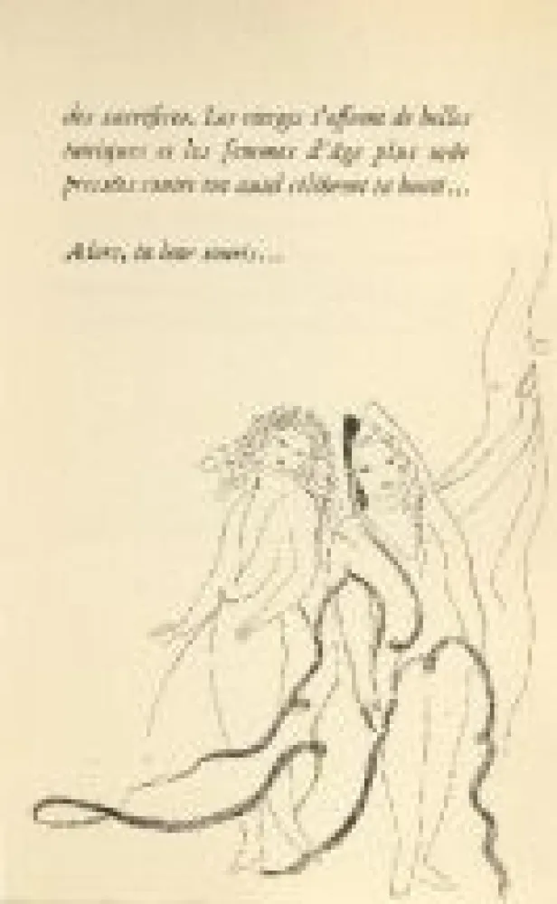 挿絵入り本 Laurencin - Poèmes de Sapho, illustrés de 23 eaux-fortes par Marie Laurencin