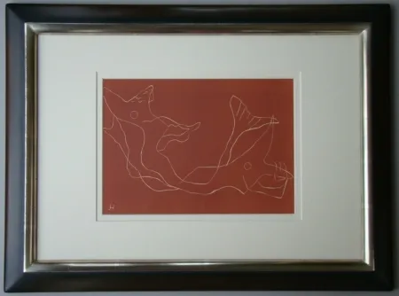 リノリウム彫版 Laurens - Composition