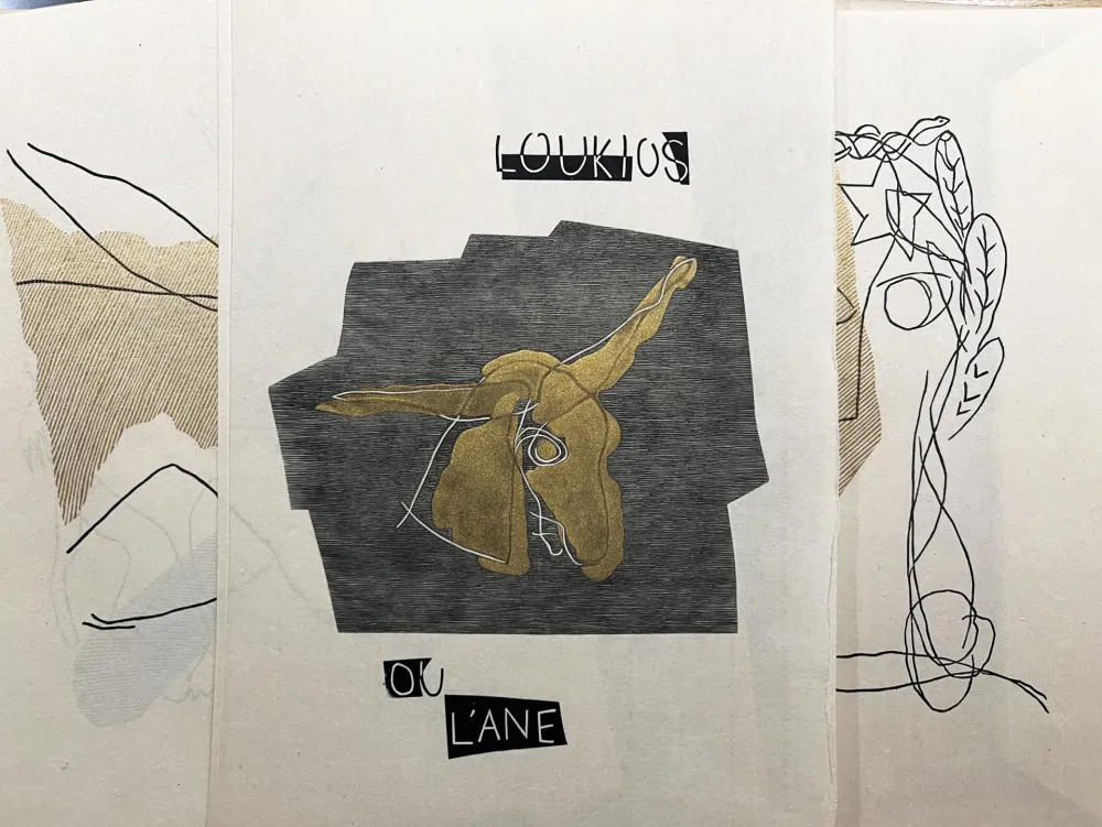 挿絵入り本 Laurens - LOUKIOS OU L'ÂNE. Gravures de Henri Laurens, 1 des 40 avec suite (1947).