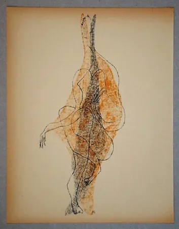 リトグラフ Laurens - Personnage