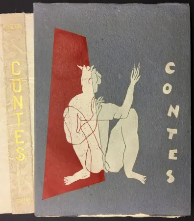 挿絵入り本 Laurens - W. SAROYAN : CONTES. illustré de bois originaux par Henri Laurens.