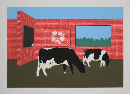 リトグラフ Laux - Freilicht-Museum