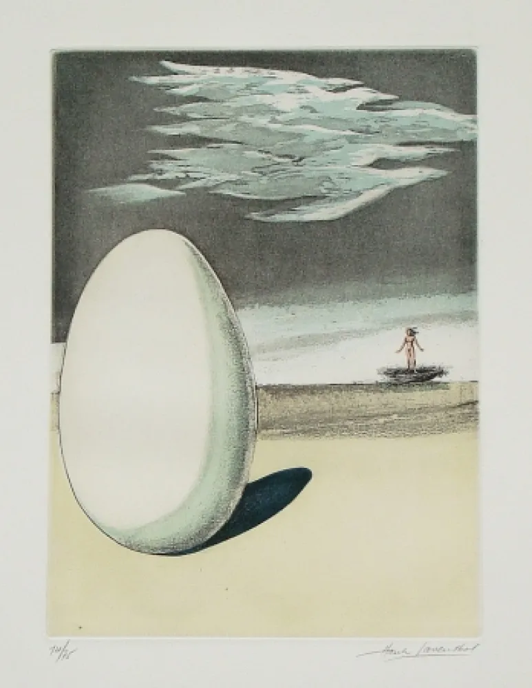 エッチングと　アクチアント Laventhol - Le miroir aux alouettes