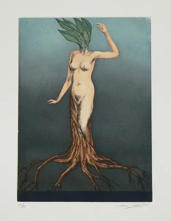 エッチングと　アクチアント Laventhol - Le miroir aux alouettes