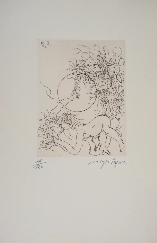 彫版 Lazar - Cantique des Cantiques, De l'amour et du vin