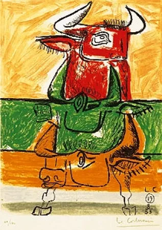 エッチング Le Corbusier - Libro UNITÉ