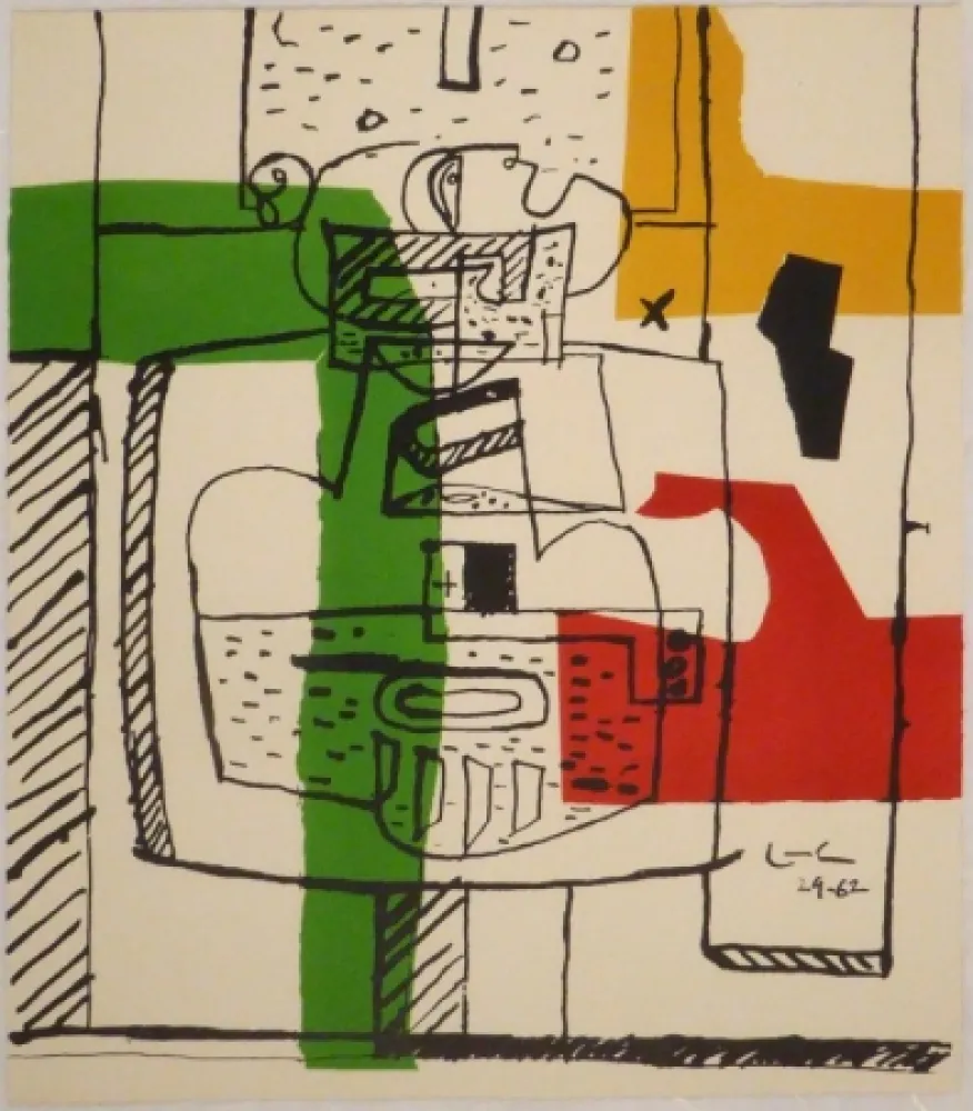 挿絵入り本 Le Corbusier - Suite de dessins