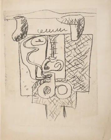技術的なありません Le Corbusier - Taureau, C. 1960 - Unique proof!