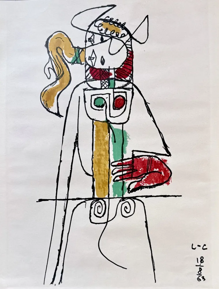リトグラフ Le Corbusier - Taurus, 1963