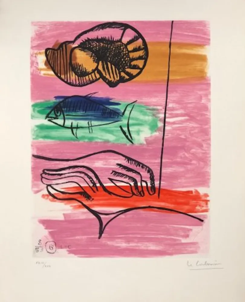 エッチング Le Corbusier - Unité