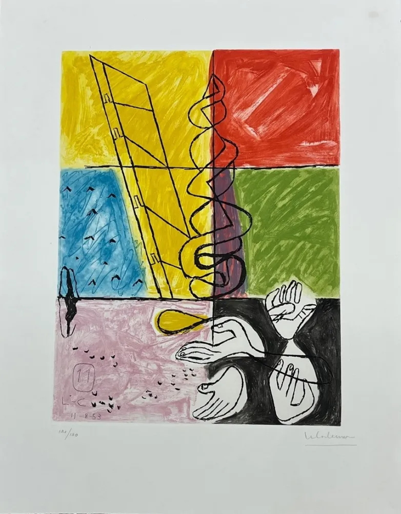 エッチング Le Corbusier - Unité