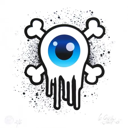 デジタル版画 Le Cyklop - Poison bleu