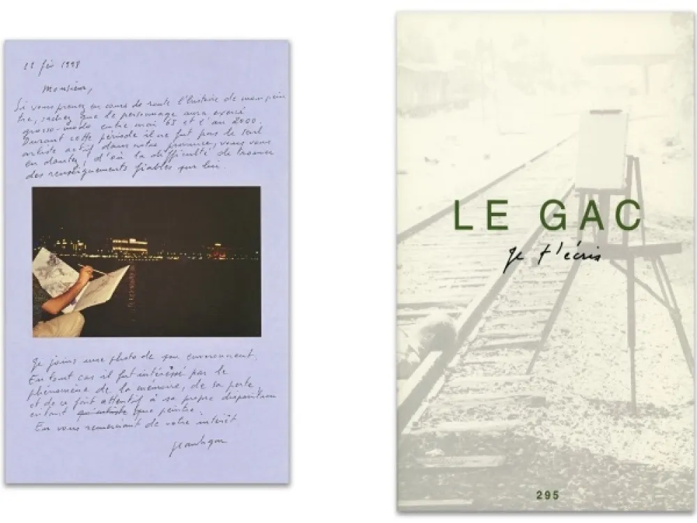 挿絵入り本 Le Gac - L'art en écrit