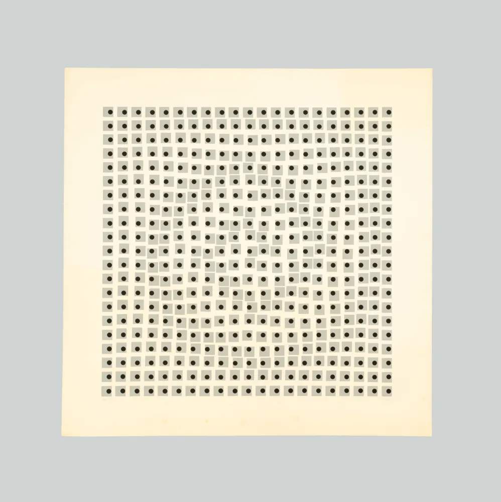 シルクスクリーン Le Parc - Composition