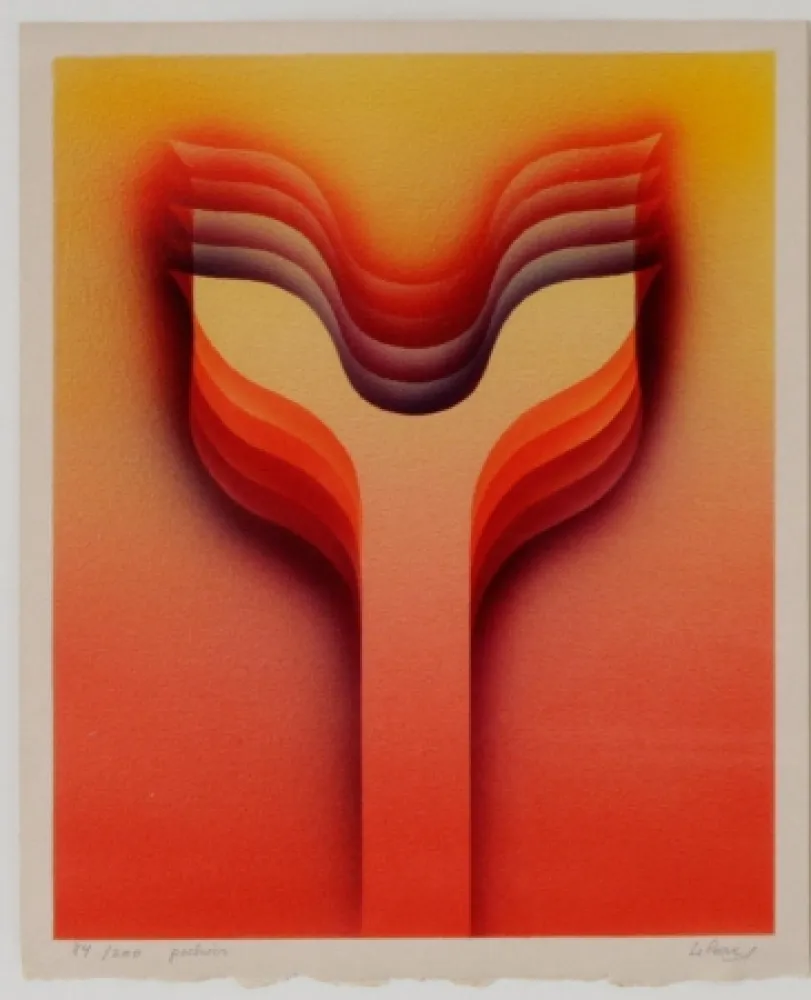 ステンシル Le Parc - Composition