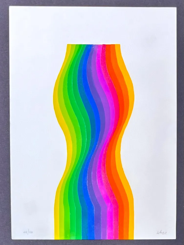 シルクスクリーン Le Parc - Julio Le Parc (1928) - Screenprint on Paper - 1973