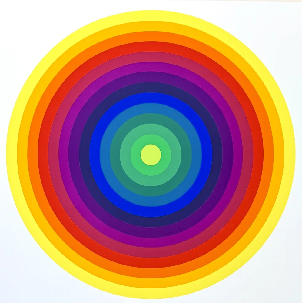 シルクスクリーン Le Parc - Julio Le Parc (1928) – Serigraphy on paper – 1971