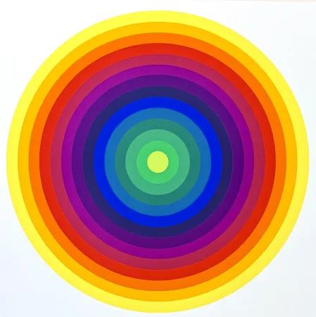 シルクスクリーン Le Parc - Julio Le Parc (1928) – Serigraphy on paper – 1971