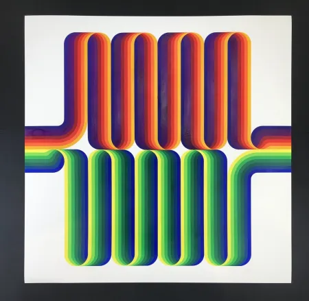 シルクスクリーン Le Parc - LA LONGUE MARCHE