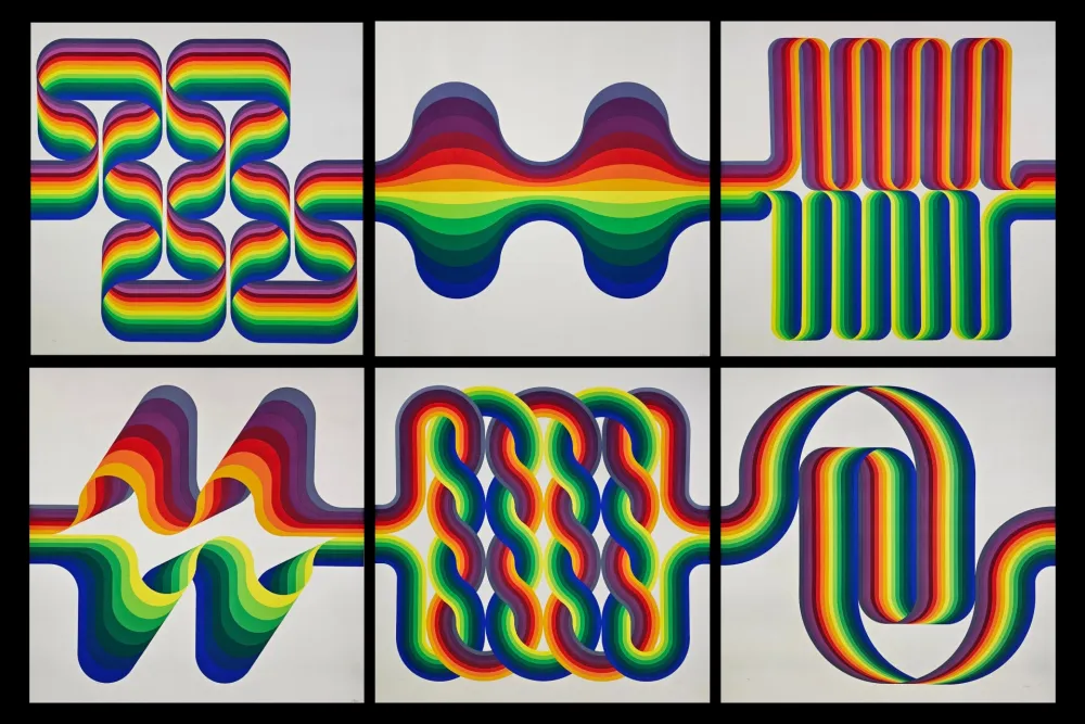 リトグラフ Le Parc - La Longue Marche. The Complete Set, 1974