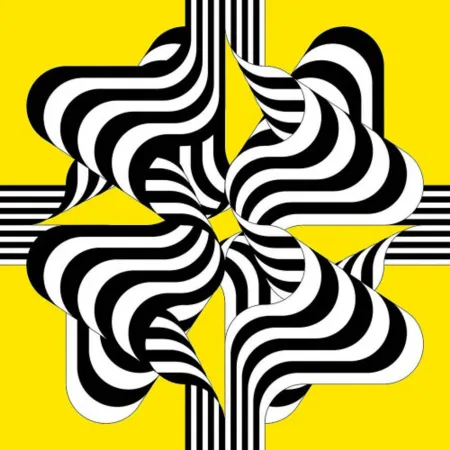 リトグラフ Le Parc - Larga marcha, 4 bifurcaciones, 1