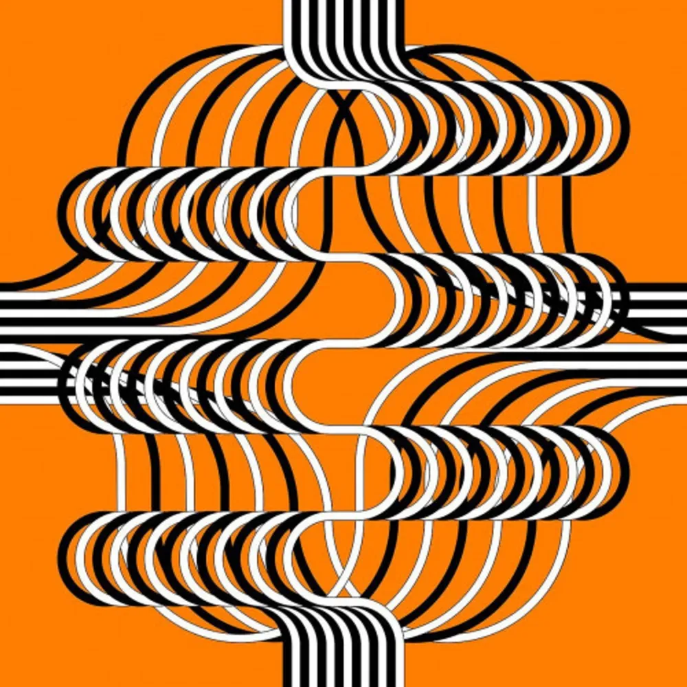 リトグラフ Le Parc - Larga marcha, 4 bifurcaciones, 13