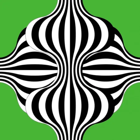 リトグラフ Le Parc - Larga marcha, 4 bifurcaciones, 3